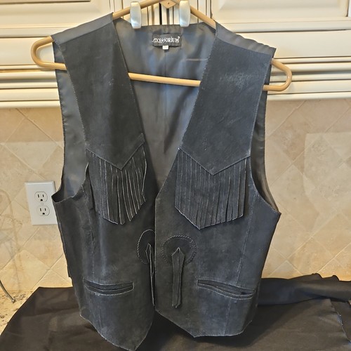 Axessorium western fringe vest - fringe,